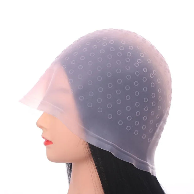 Hair Dyeing Cap + Hook Brush Coloring