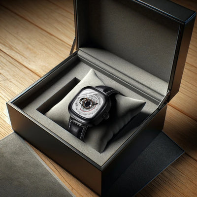 The new men's watch adopts a sporty design