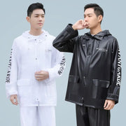 Split Raincoat and Rain Pants Suit