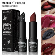 7Colors Glitter Lipstick Waterproof