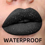Waterproof Glitter Lipstick Sexy Black Lip